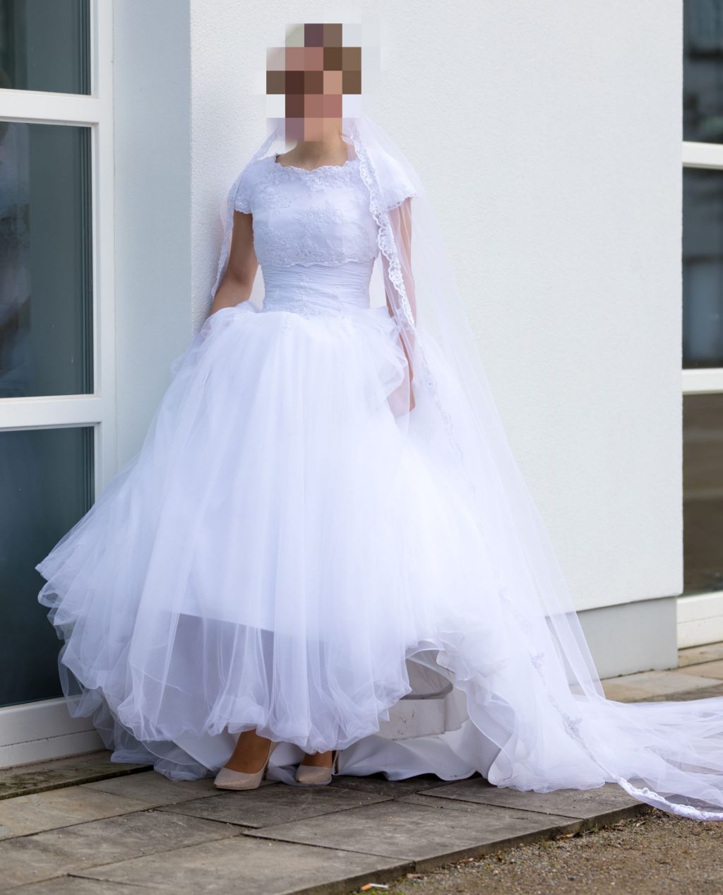 (verkauft) Brautkleid 1038.1 - Spitzenträume