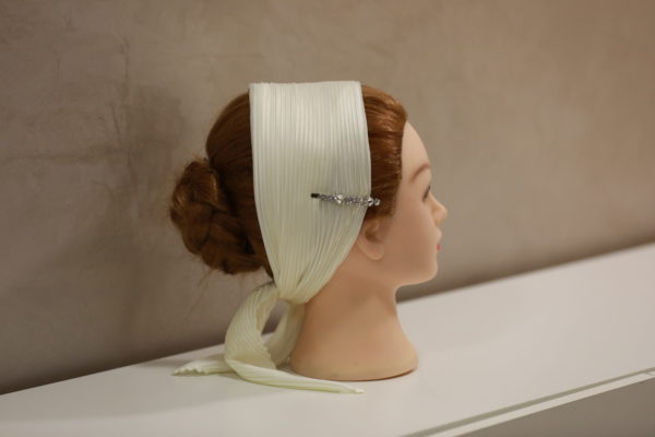 300 Plissee Ivory – Bild 2