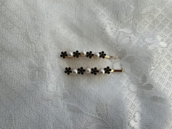 040 Haarnadel-Set Schwarz