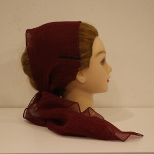 Classic Schal 05 Bordeaux