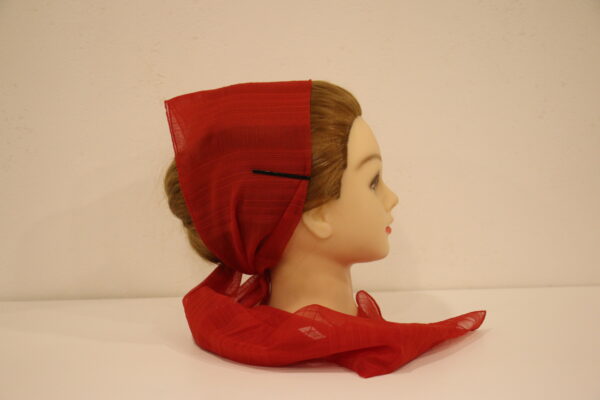 Welle Schal 07 Rot