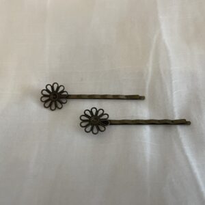 003 Haarnadel-Set Antikbraun