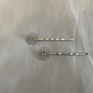 003 Haarnadel-Set Silbergrau