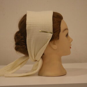 570 Musselin Schal Vanille