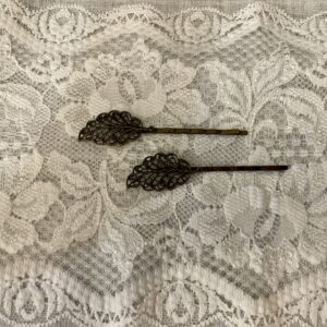 024 Haarnadel Set Antikbraun